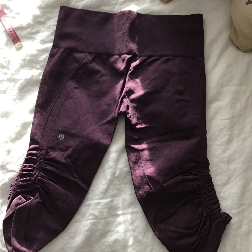 Lululemon In the Flow Plum Tights
